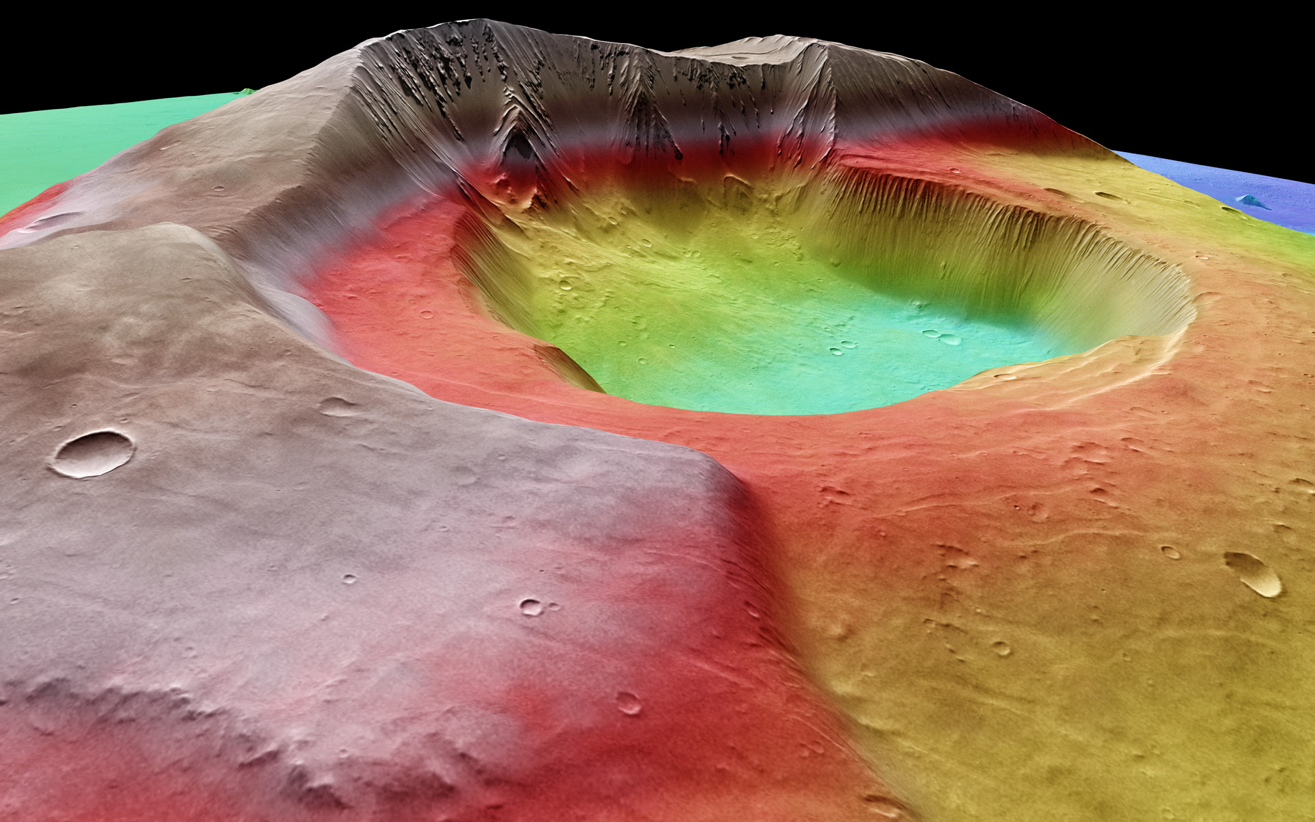 Tharsis Tholus 1920x1200