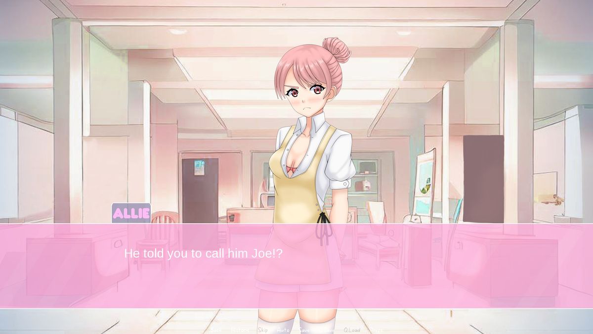 Joe Biden in a dating sim.