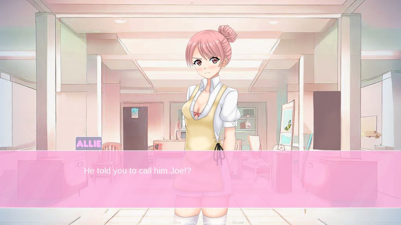 Joe Biden in a dating sim.