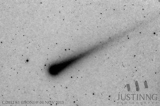 Inverted Image of Comet ISON Seen in Singapore