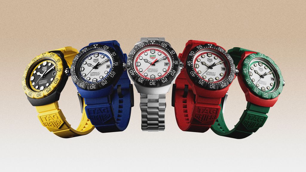 Colourful watches