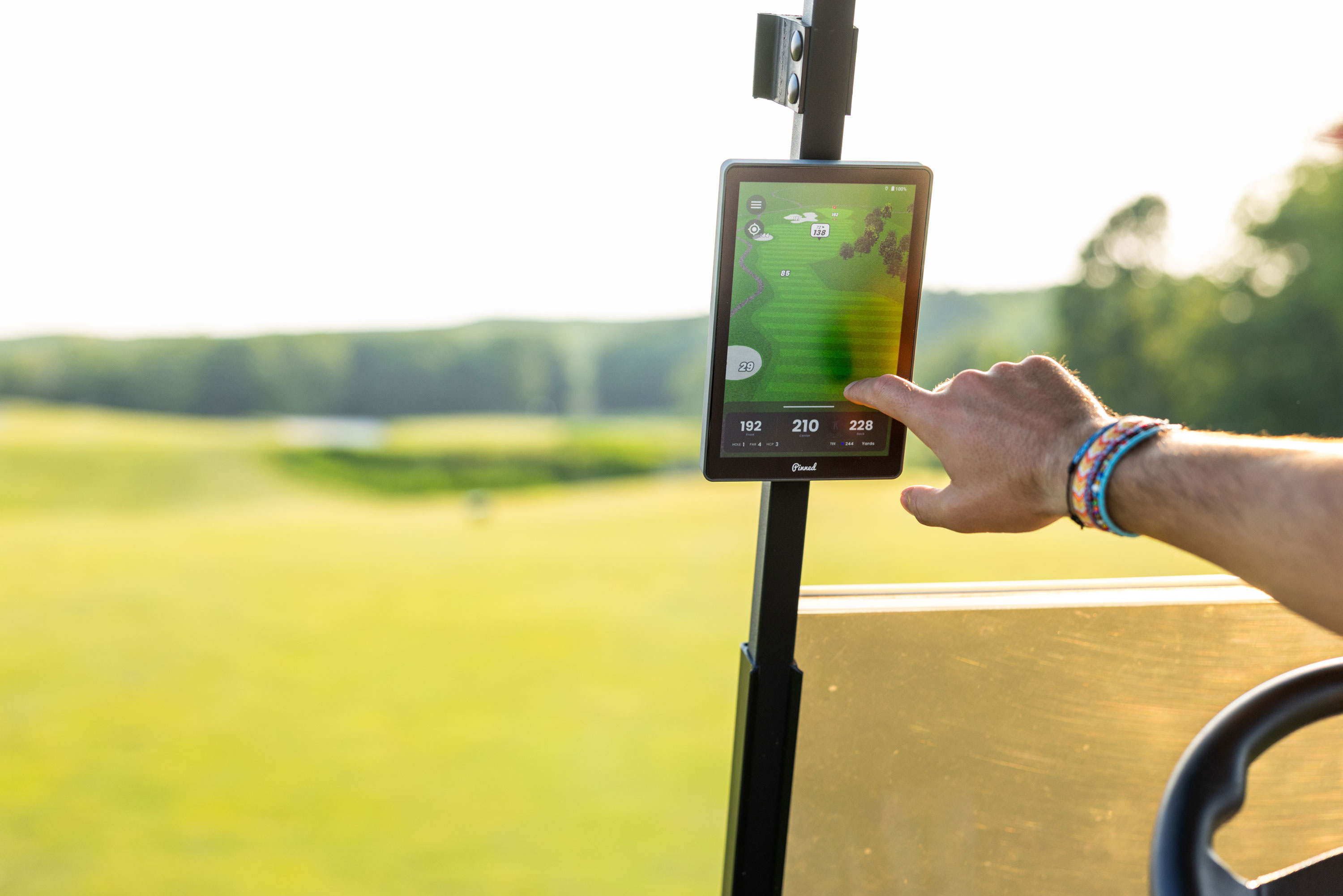 Pinned The Caddie GPS