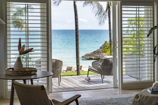 The ocean view from a suite at The Cove Eleuthera in the Bahamas