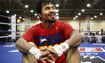 Manny Pacquiao, one of boxing's biggest draws, will fight "Sugar" Shane Mosely Saturday, in a pay-per-view fight that insiders hope will push the sport back into the mainstream.