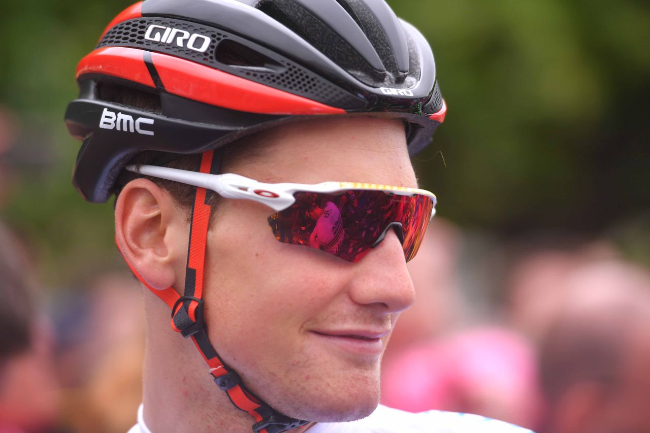 Stefan K&uuml;ng on stage 2 of the Tour de France