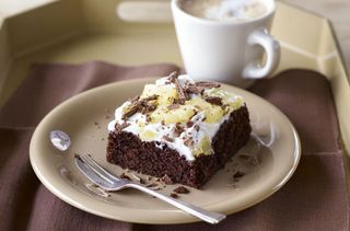 Gino D’Acampo’s low-fat chocolate and pineapple cake