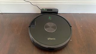 The Ultenic D5s Pro Robot Vacuum and Mop in its dock