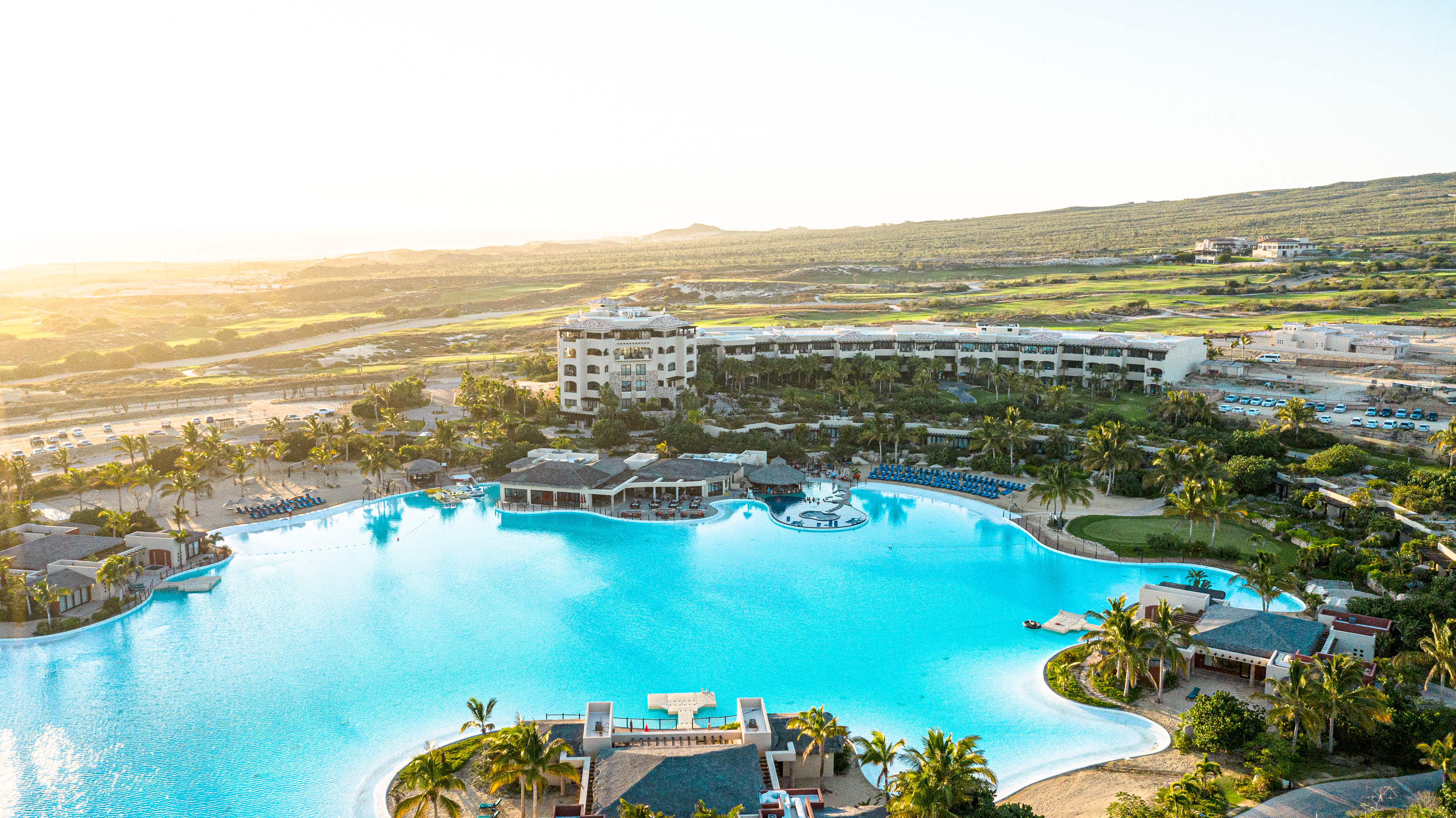 The Crystal Lagoons pool at Diamante Cabo San Lucas
