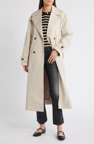 Angela Water Repellent Trench Coat