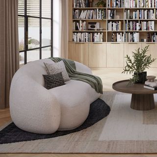 Manhattan Living Room in Nordic Oak