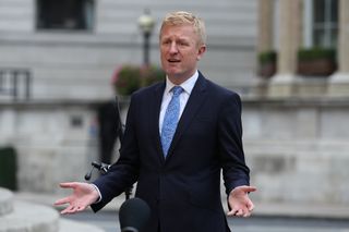 Oliver Dowden (pictured) and Nigel Huddleston are adamant that the Premier League must be responsible for supporting the EFL