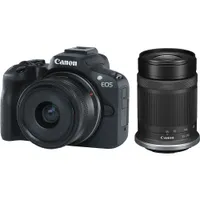 Canon R50 + 18-45mm + 55-120mm|was $1,029|now $899
SAVE $130 at Amazon💰 Amazing price for beginnersSimple to use with guided UILacks the latest tracking options

💲Price match:
 | &nbsp;