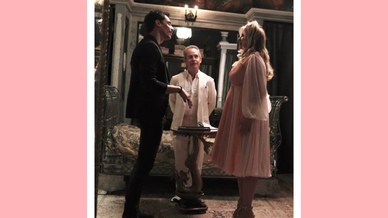 Stefano Gianino, Tom Hollander, Jennifer Coolidge HBO The White Lotus Season 2 - Episode 6