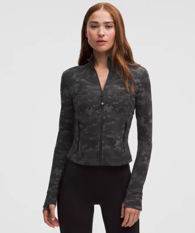 Define Cropped Jacket - Thawed Camo Black Multi - 4