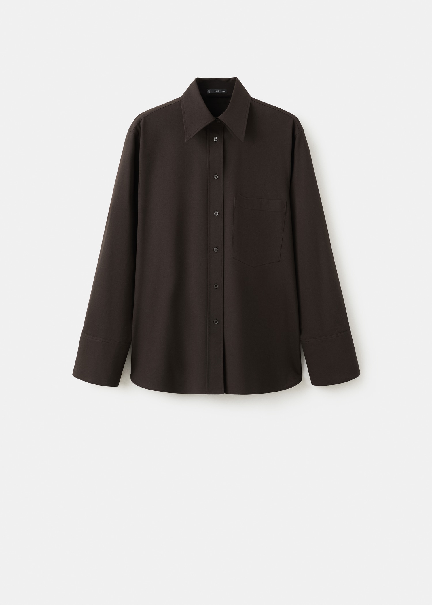 Straight shirt with pockets - Women | Mango USA