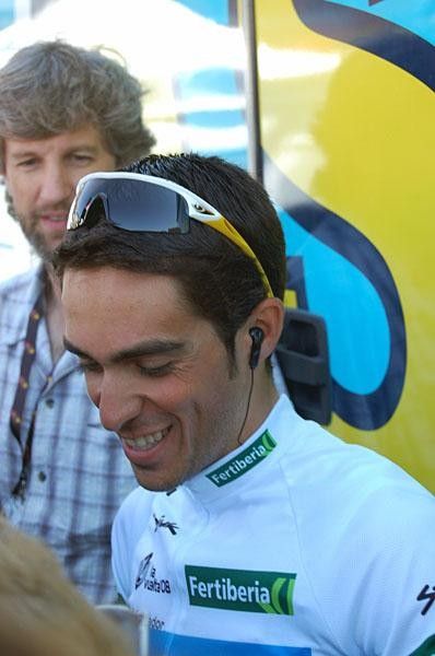 Alberto Contador (Astana) was a marked man even before the race started.