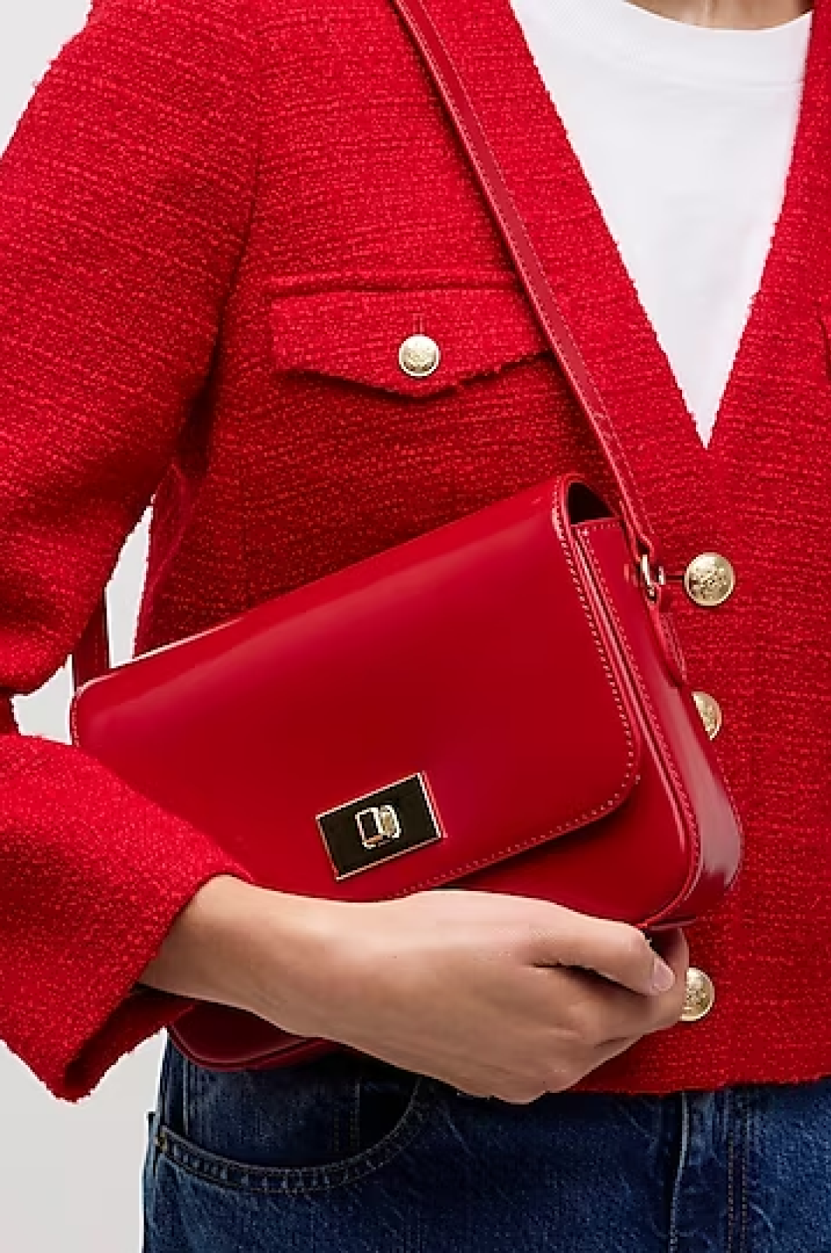 J.Crew Edie Italian Leather Bag