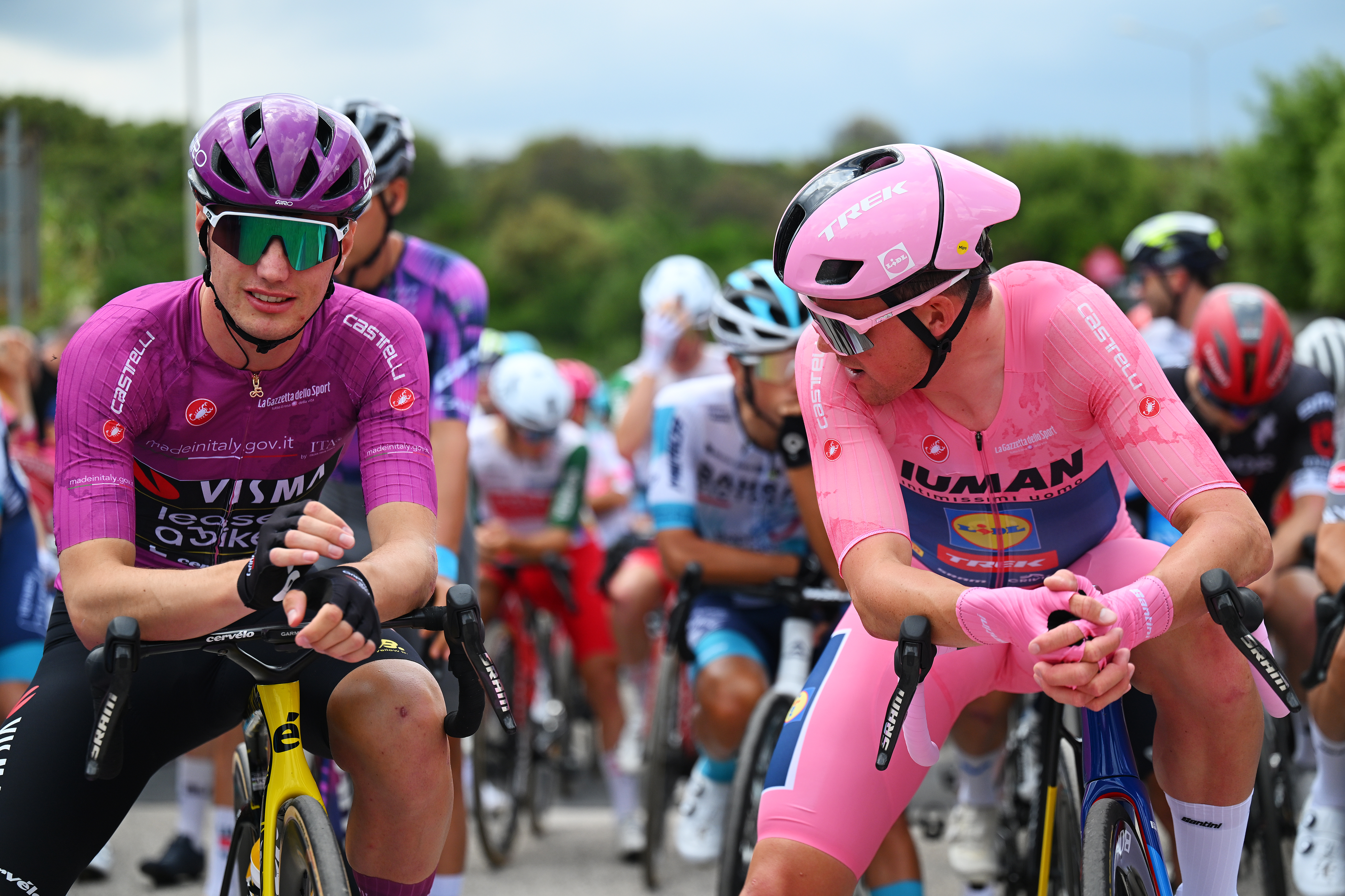 Mads Pedersen at the 2025 Giro d'Italia