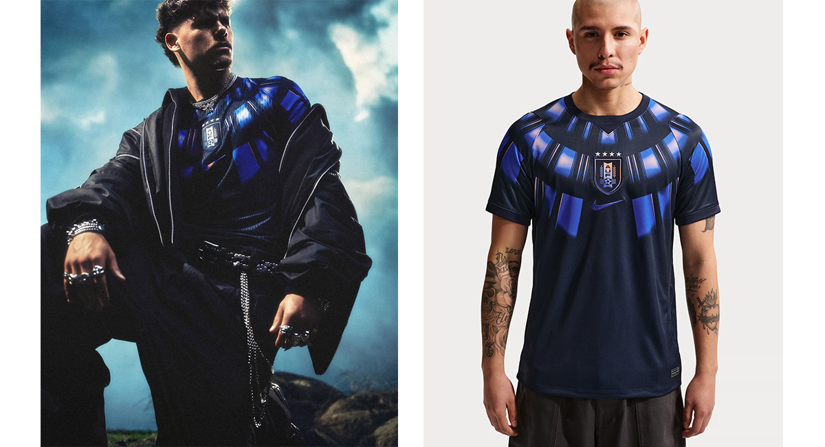 One of the best 2026 World Cup kit designs, the Uruguay away kit