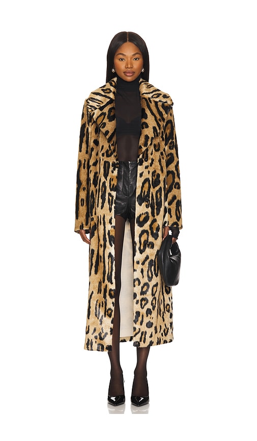 Miss Cindy Faux Fur Overcoat