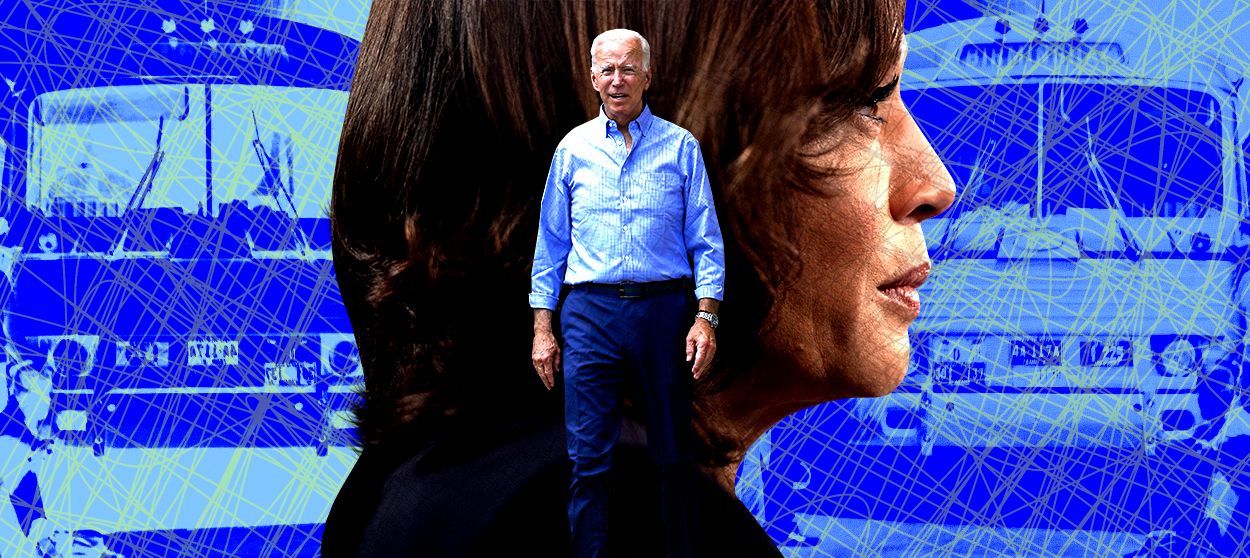 Kamala Harris and Joe Biden.