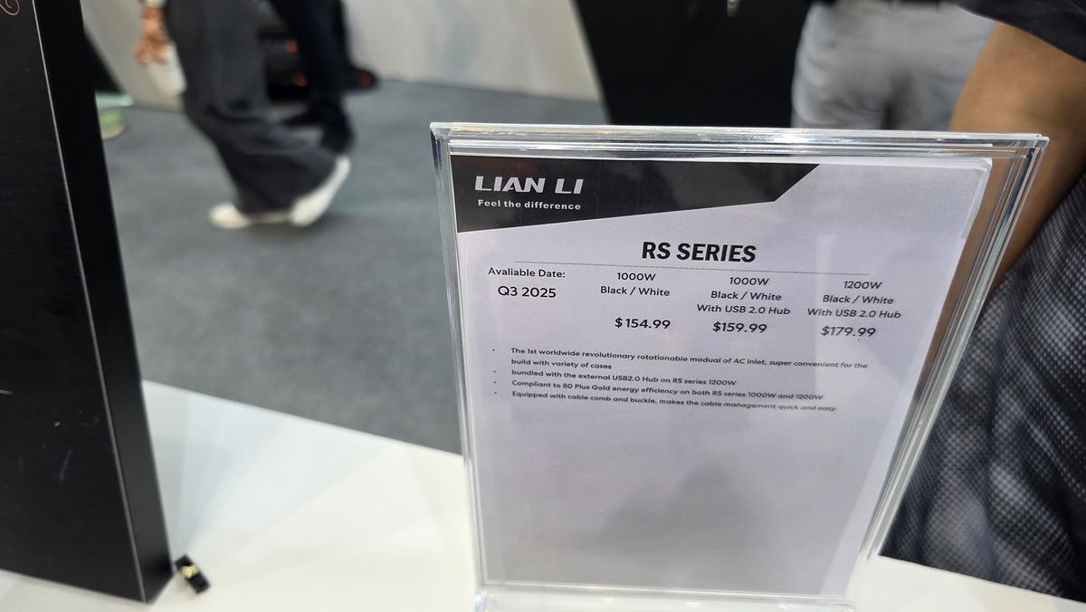 Lian Li RS-series PSUs
