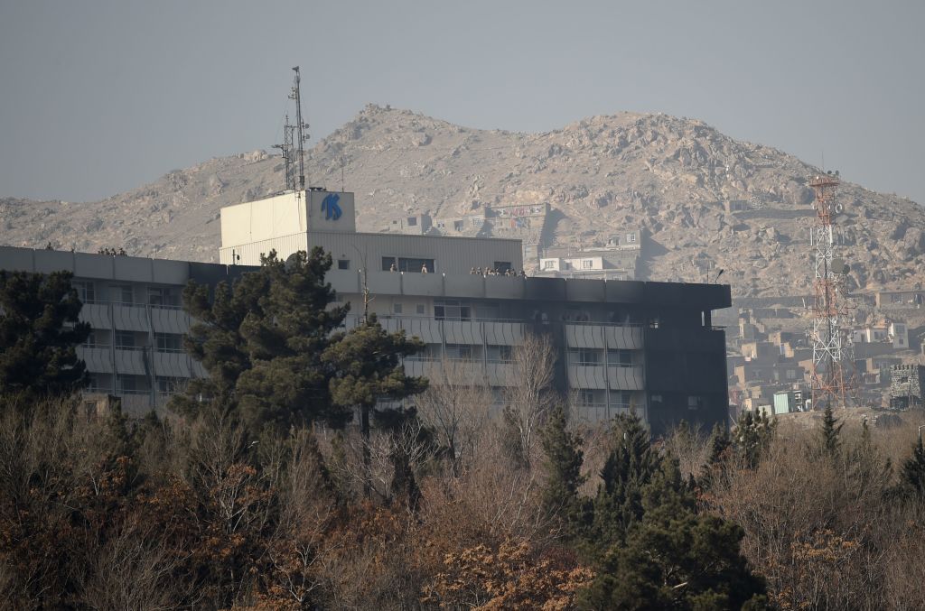 Kabul&amp;#039;s Intercontinental Hotel.