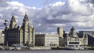 View of Merseyside via ferry, one of the days out in North West England