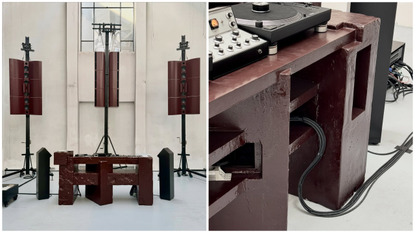 Sound system by yont at Deoron during milan design week 2026