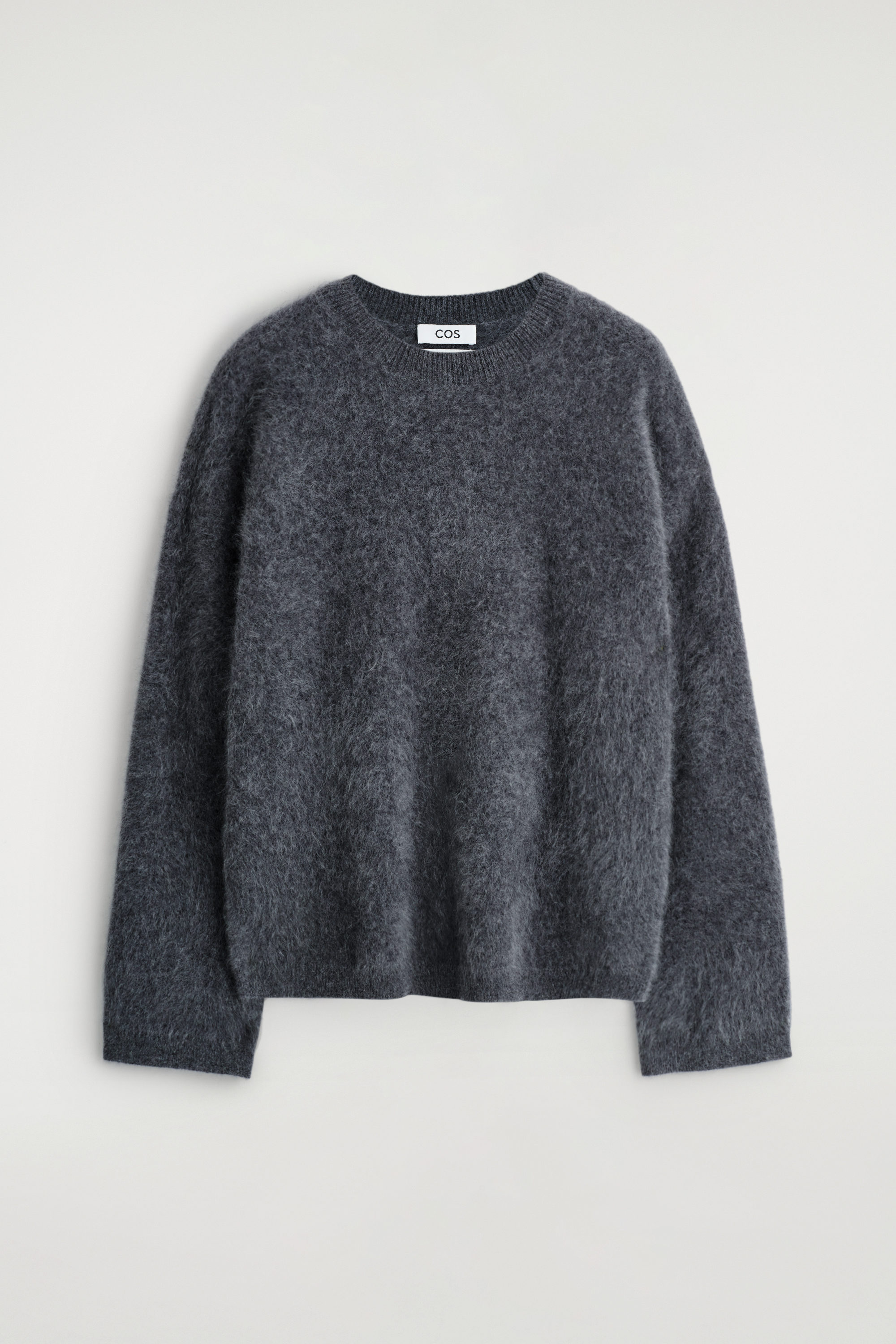 Brushed-Cashmere Crew-Neck Jumper