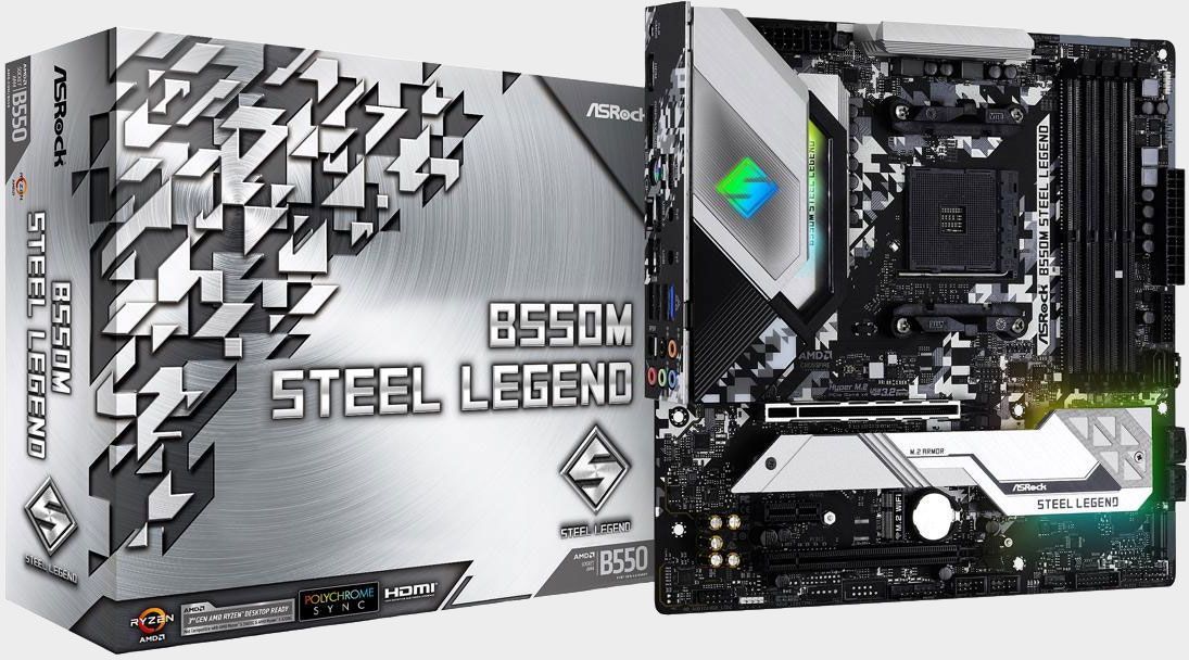 Building a compact gaming PC? ASRock&#039;s B550M Steel Legend is on sale for $110 after rebate