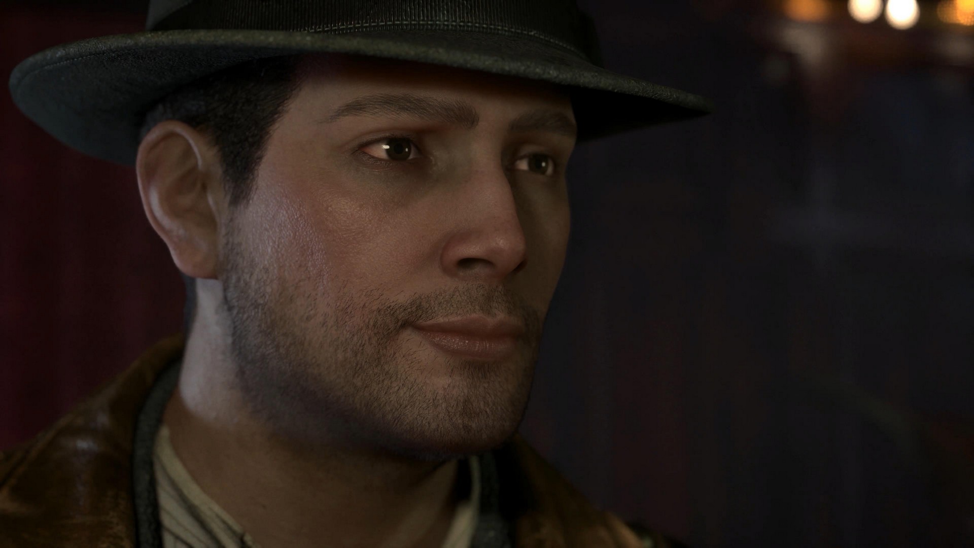 A close-up of Calvin Rafferty in The Sinking City 2