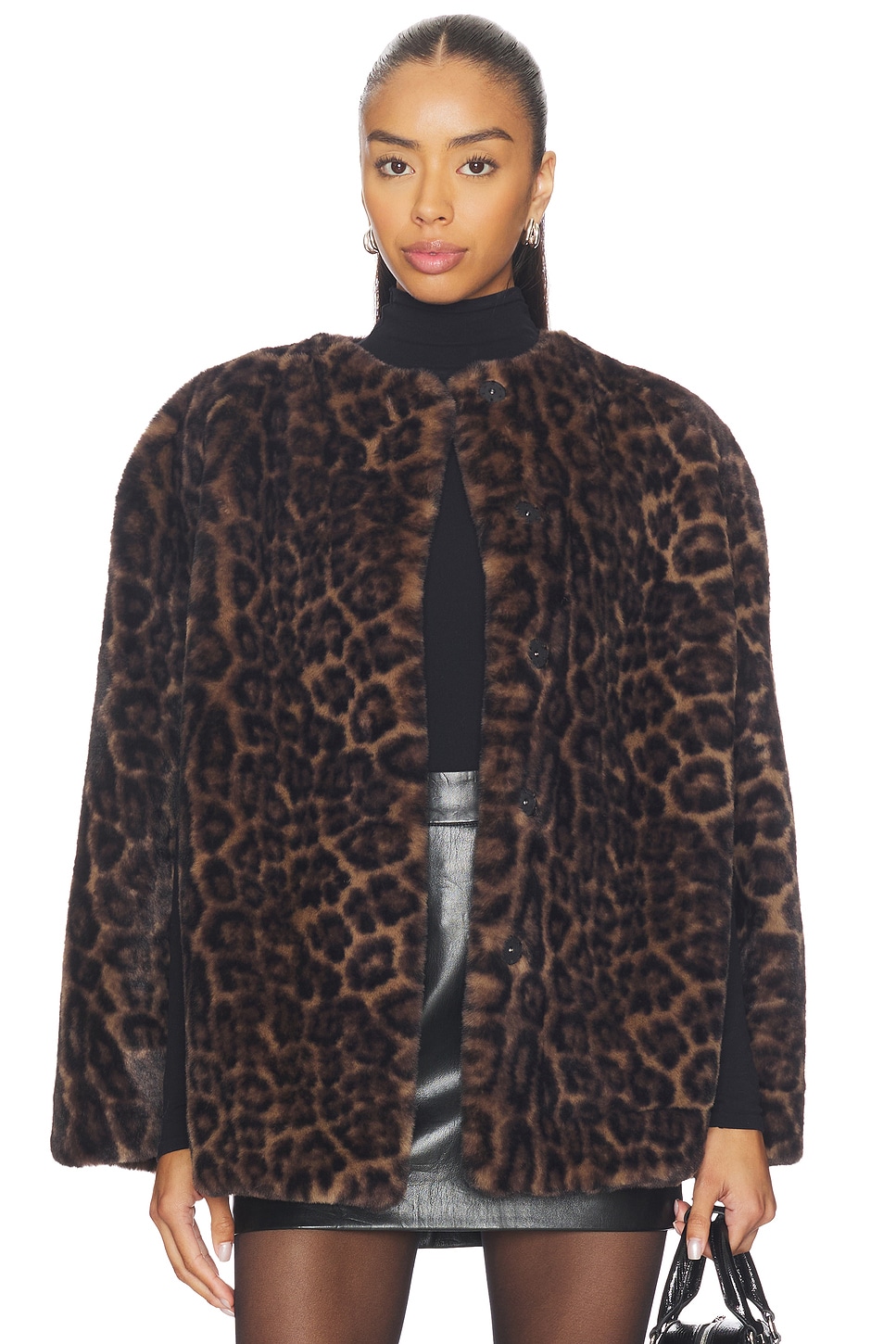 Sloane Leopard Cape