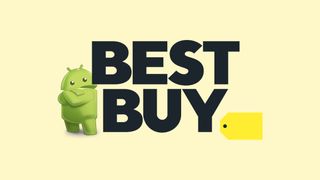 Best Buy logo with Android Central mascot