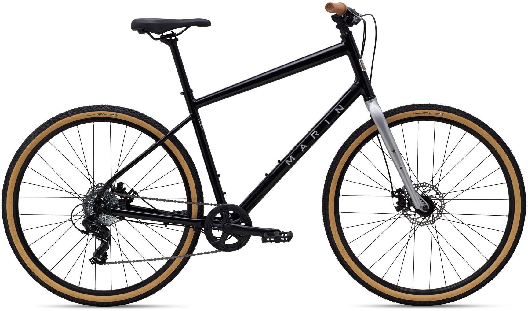 A side view of the Marin Kentfield 1 on a blank background