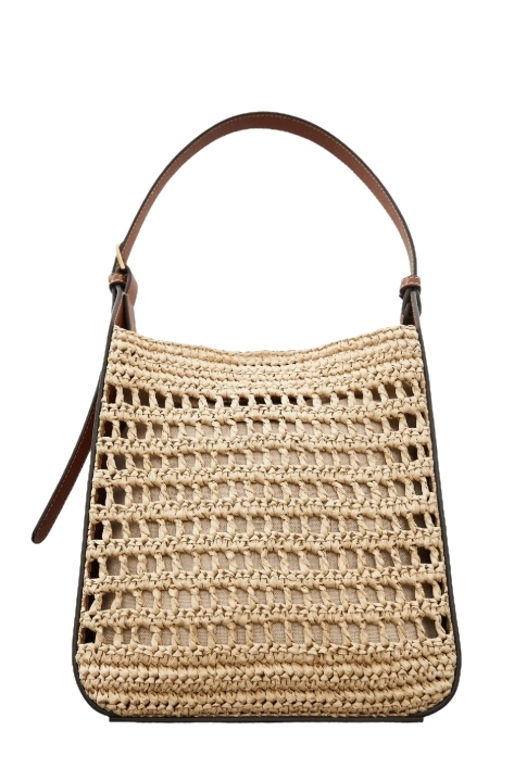 Large Valeta Crocheted Raffia Bag