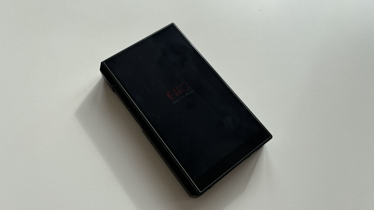 The FiiO M11S music player pictured on a plain white surface