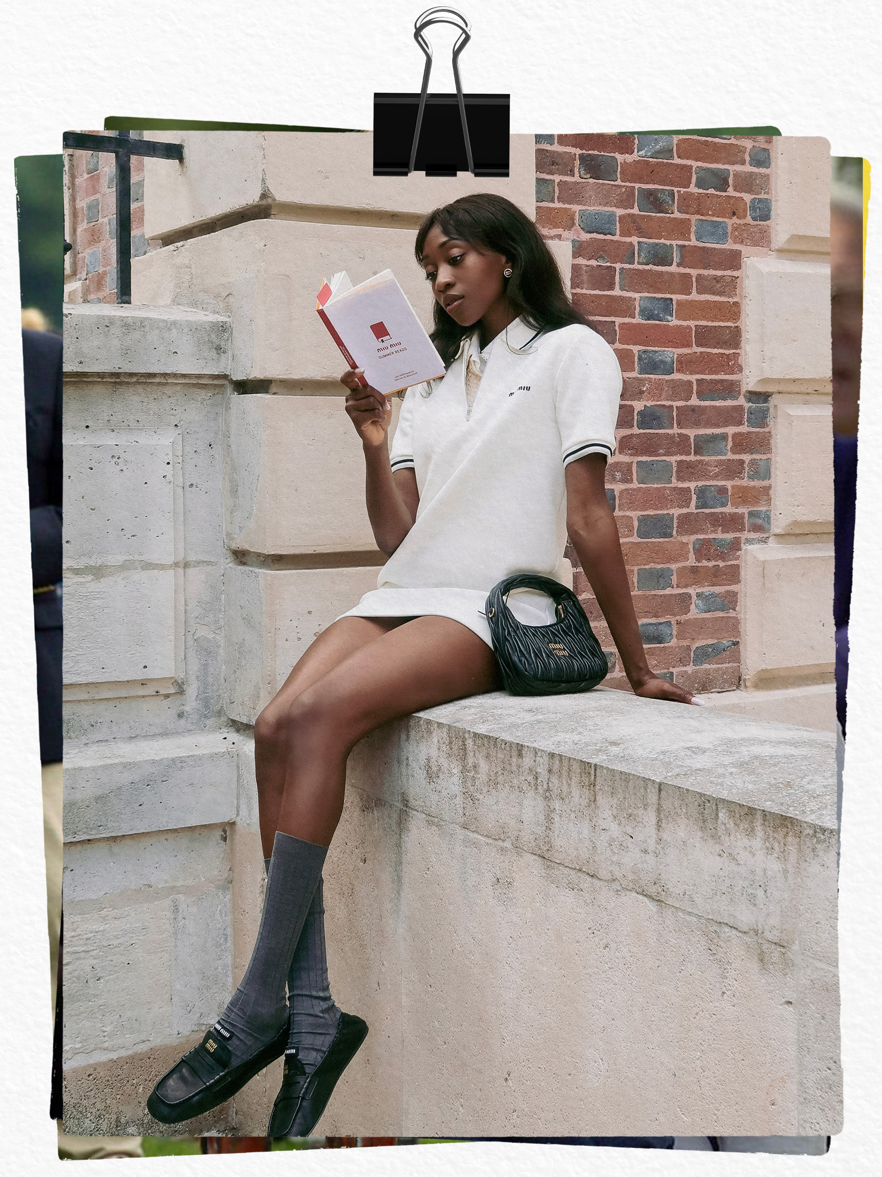 An image of the preppy fashion trend, as seen on @emmanuellek_