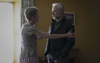 Shetland cast starring Fiona Bell and Mark Bonnar