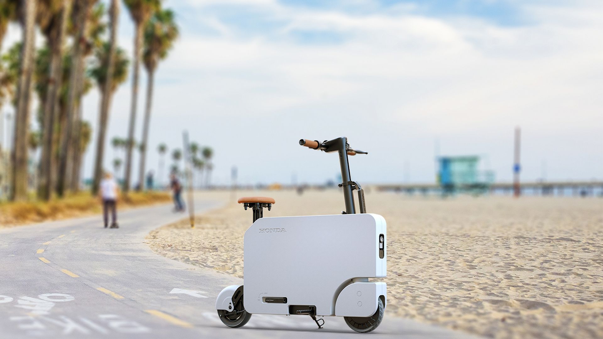 Honda's weird briefcase eScooter is back and it's packing serious 80s