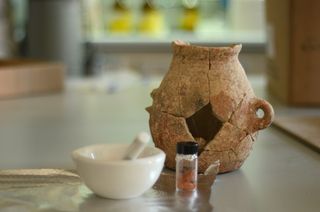 Chemical analysis of ancient pottery from Israel.