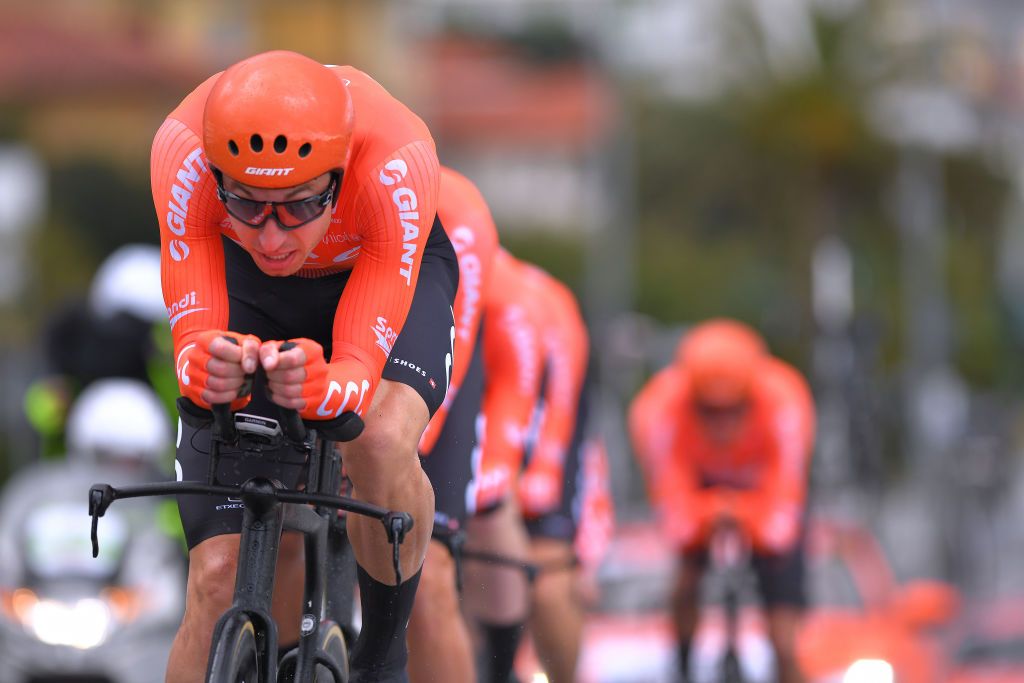 Lukasz Wisniowski leads the CCC Team