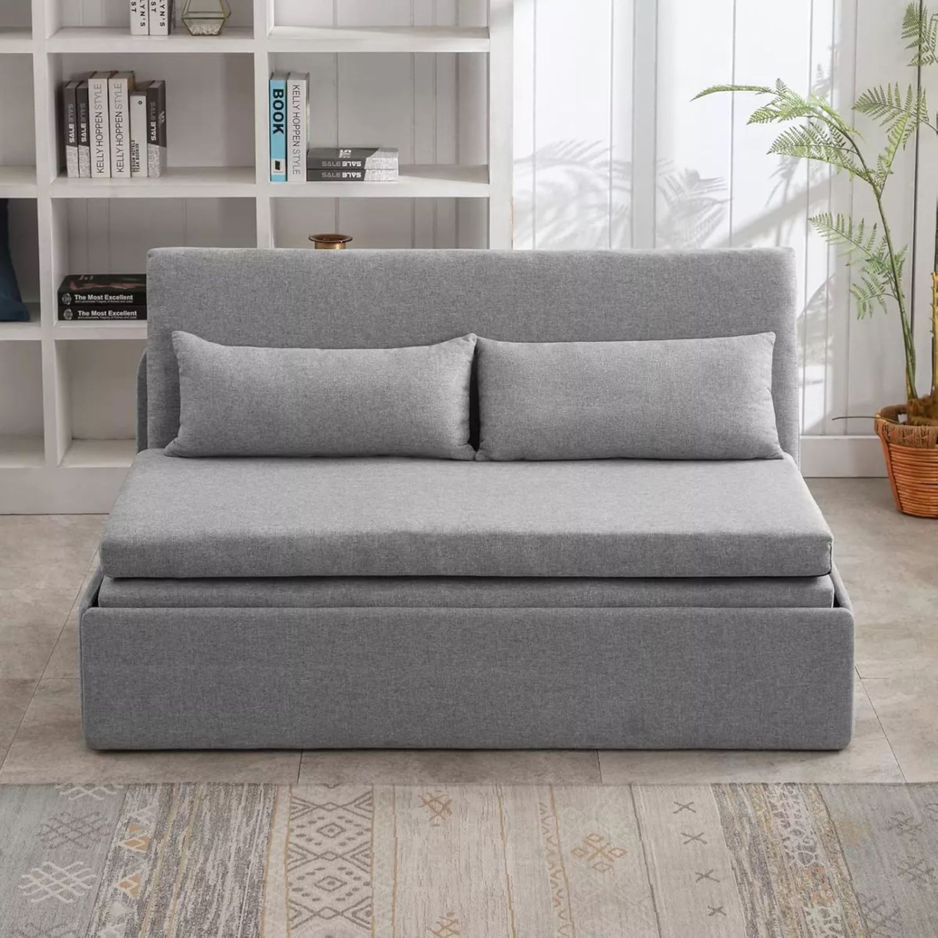 Mjkone Queen Size Pull Out Sofa Bed