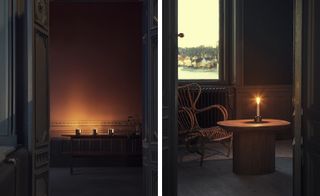 Wästberg also presented an oil lamp by David Chipperfield and a candlestick by Jasper Morrison as an alternative to electrical lighting