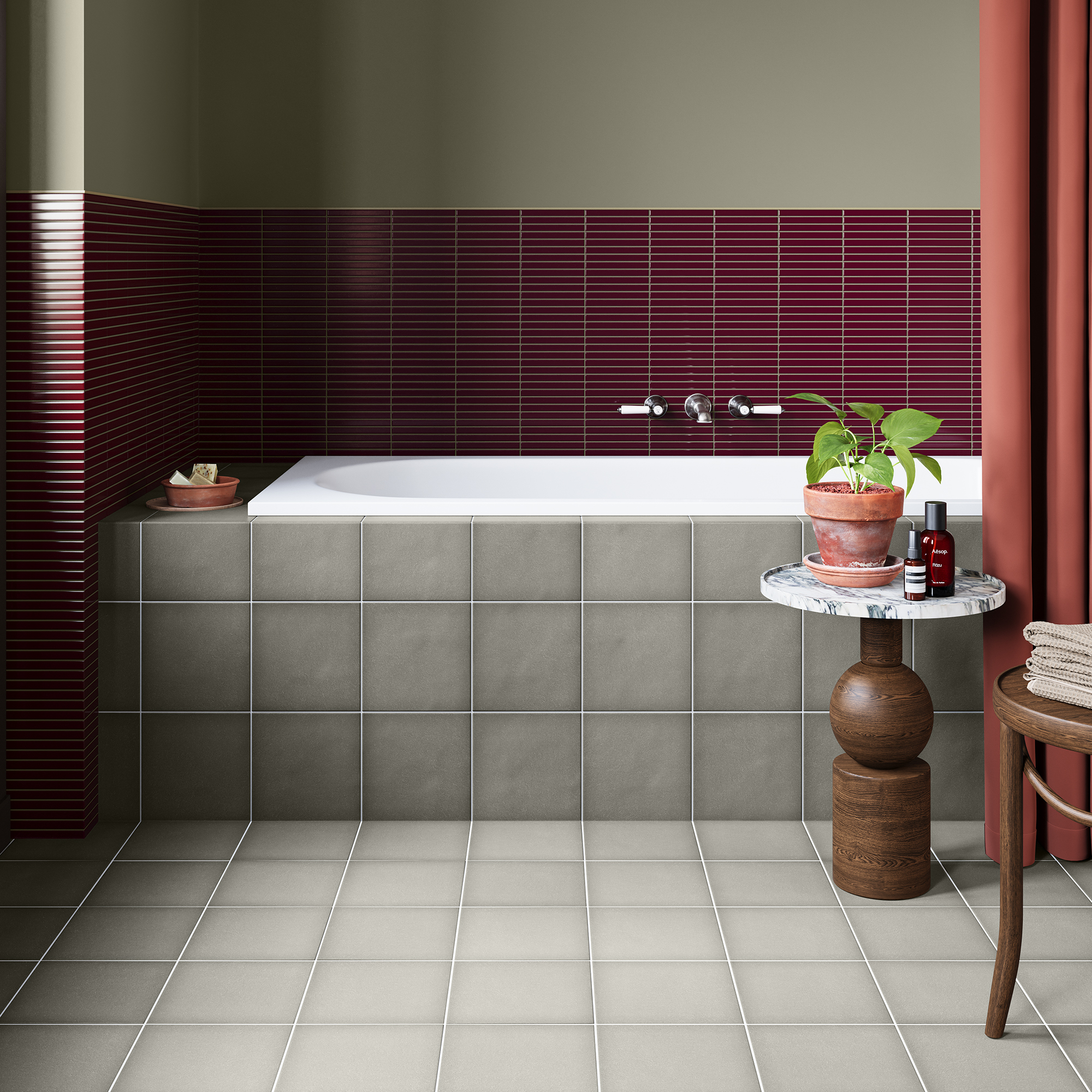 Topps Tiles Ideal Home bathroom collection
