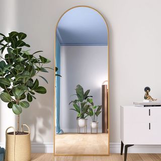 Alani Oversized Arched Floor Mirror, 65