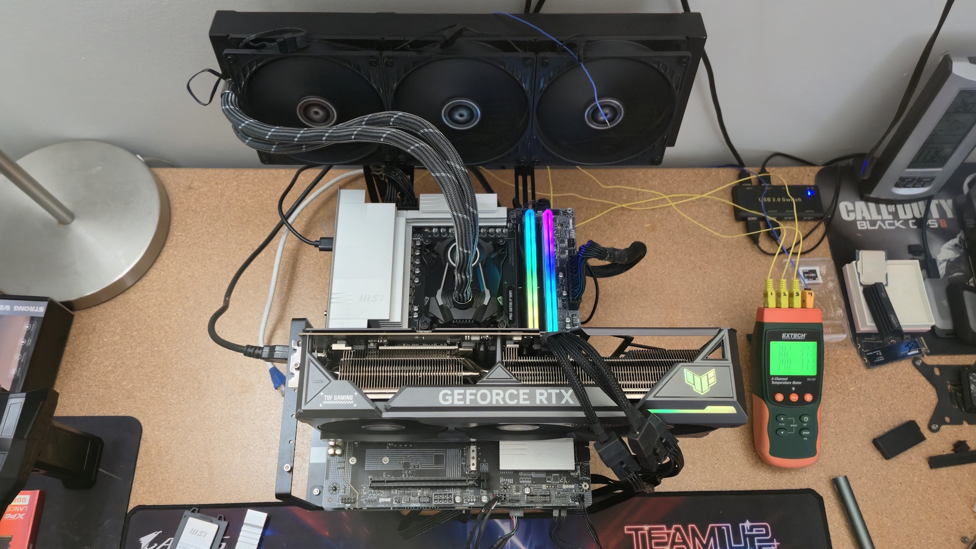 MSI Pro X870E-P Wifi - test bed