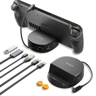Syntech 6-in-1 docking station for Steam Deck
