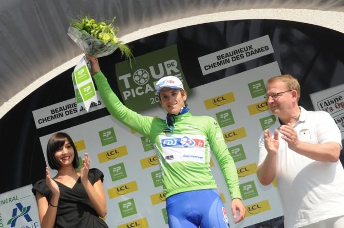 Arnaud D&eacute;mare (FDJ) also leads the points classification