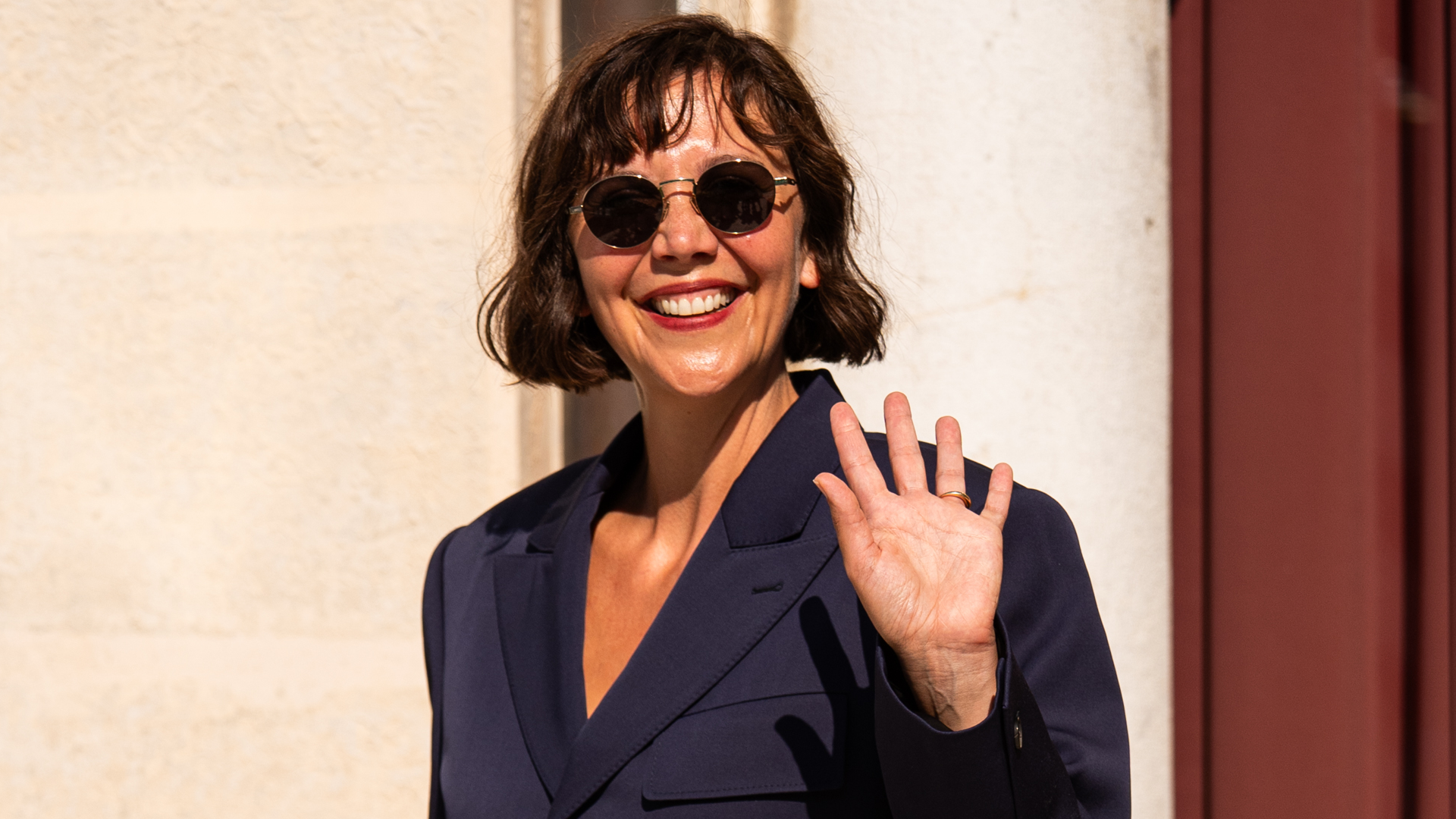 Maggie Gyllenhaal arrived at the 2026 Venice Film Festival wearing the celebrity-favorite jazz shoe trend for fall